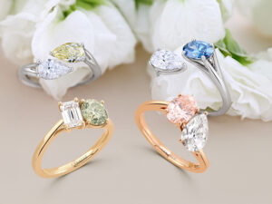 Toi et Moi rings from Brown & Newirth