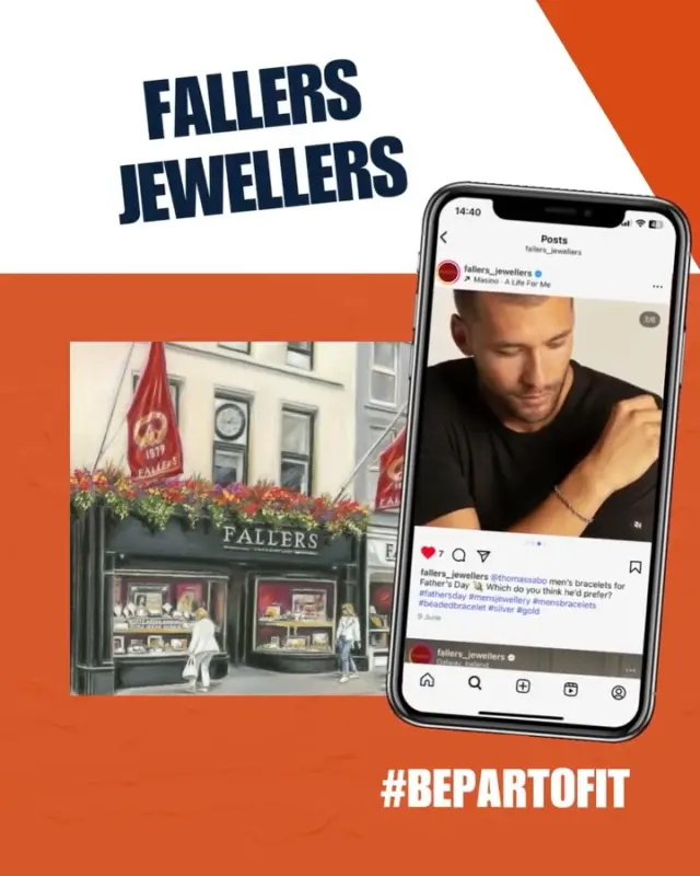 Congratulations to Fallers Jewellers in Galway, Ireland, for being chosen as our CMJ Retailer of the Month for June. The store demonstrated some great promotional activity around Father's Day, with a mix of social content including a watch giveaway.

The business has won 2 free valuations kindly donated by The Guild of Valuers & Jewellers.

Well done to all the Fallers team!

#retailerofthemonth #awardwinner #jewelleryvaluations