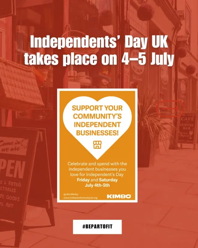 It is Independents' Day UK today and tomorrow! Are you doing anything to take part and celebrate everything that makes independent retail so amazing? There are stacks of promotional ideas and free downloads on the Independents' Day UK website.

Let us know what you are up to via the comments below! 👇

#bepartofit #ukindieday #independentretailermonth #shoplocal